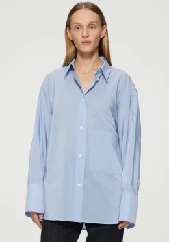 Cheap RÓHE FINE STRIPED SHIRT