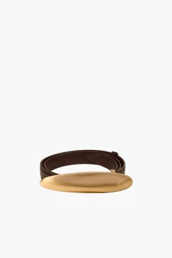 Cheap CULT GAIA FIORE BELT Espresso