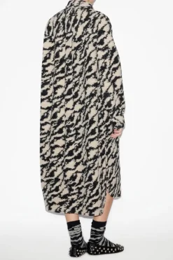 Store ISABEL MARANT ÉTOILE FONTIZI COAT Black/Beige