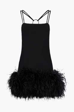 Fashion THE ATTICO FUJIKO MINI DRESS Black