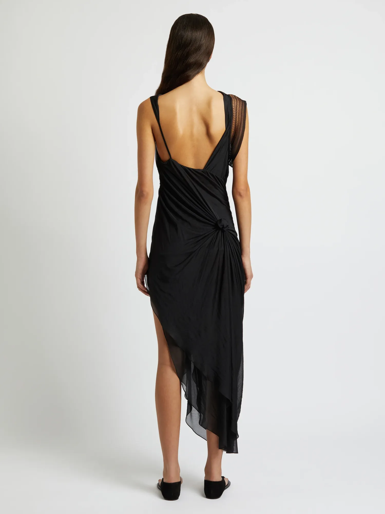 Online CHRISTOPHER ESBER GALATHEA ASSYMETRIC LONG DRESS