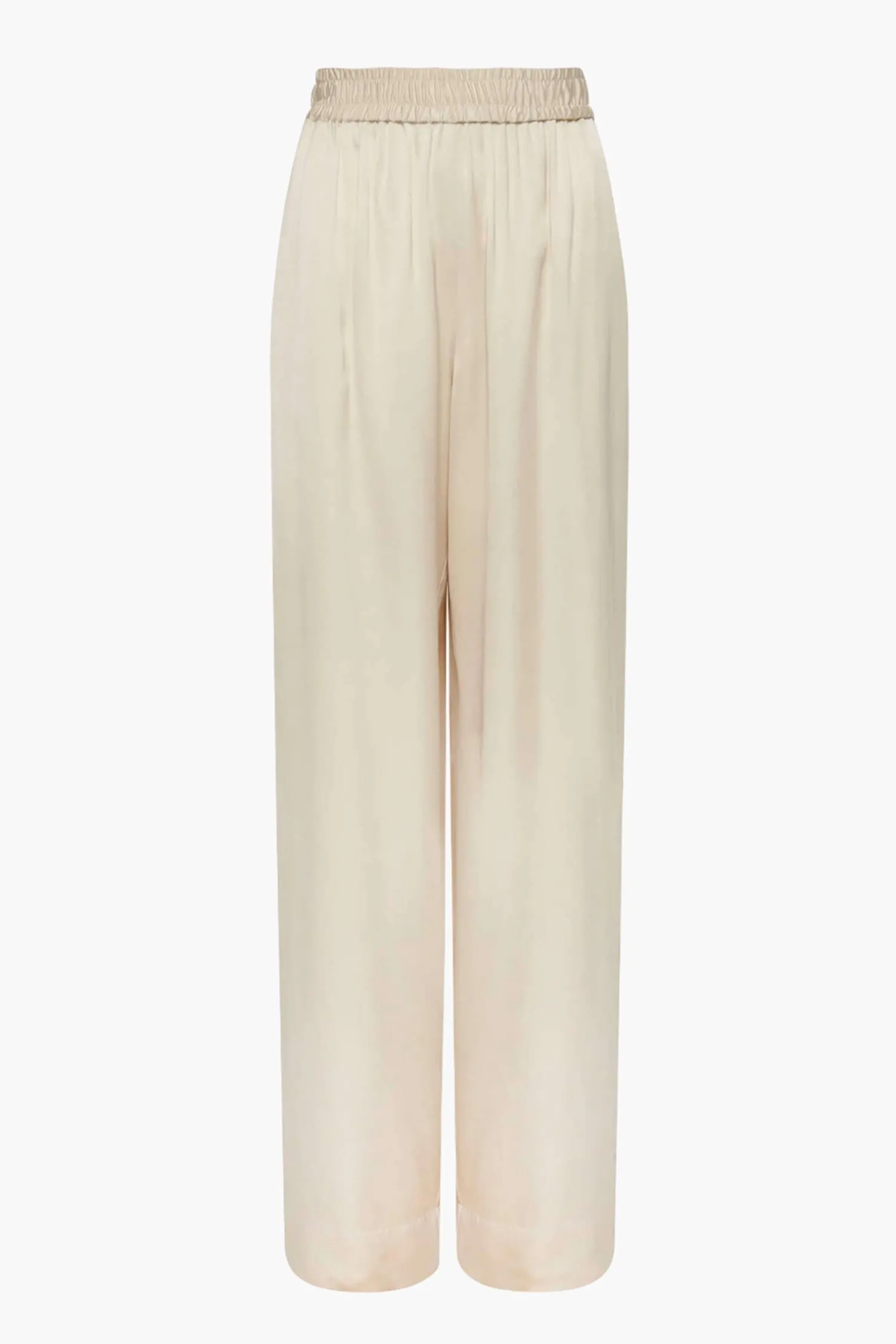 Online ESSE GATHERED PANTS Champagne
