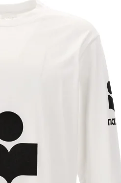 Outlet ISABEL MARANT ÉTOILE GIANNI TEE SHIRT White