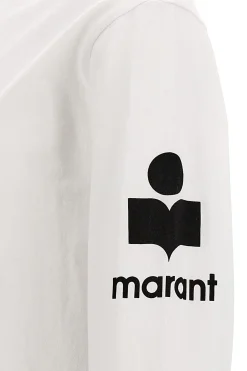 Outlet ISABEL MARANT ÉTOILE GIANNI TEE SHIRT White
