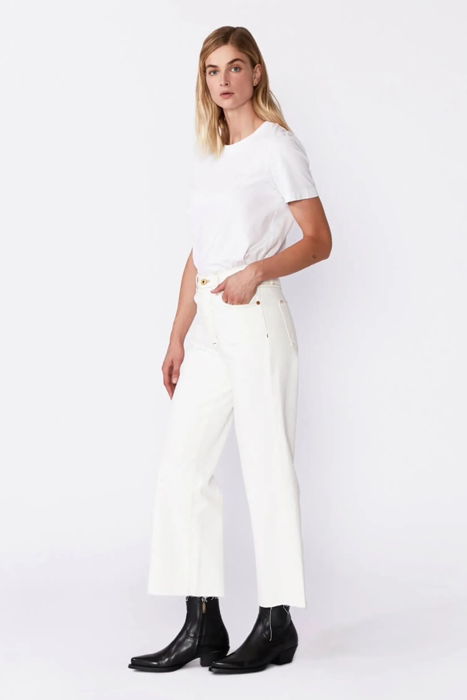 Hot SLVRLAKE GRACE HIGH RISE WIDE LEG JEAN