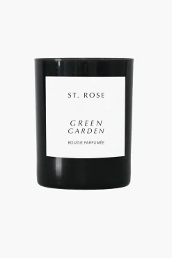 Hot ST. ROSE GREEN GARDEN CANDLE