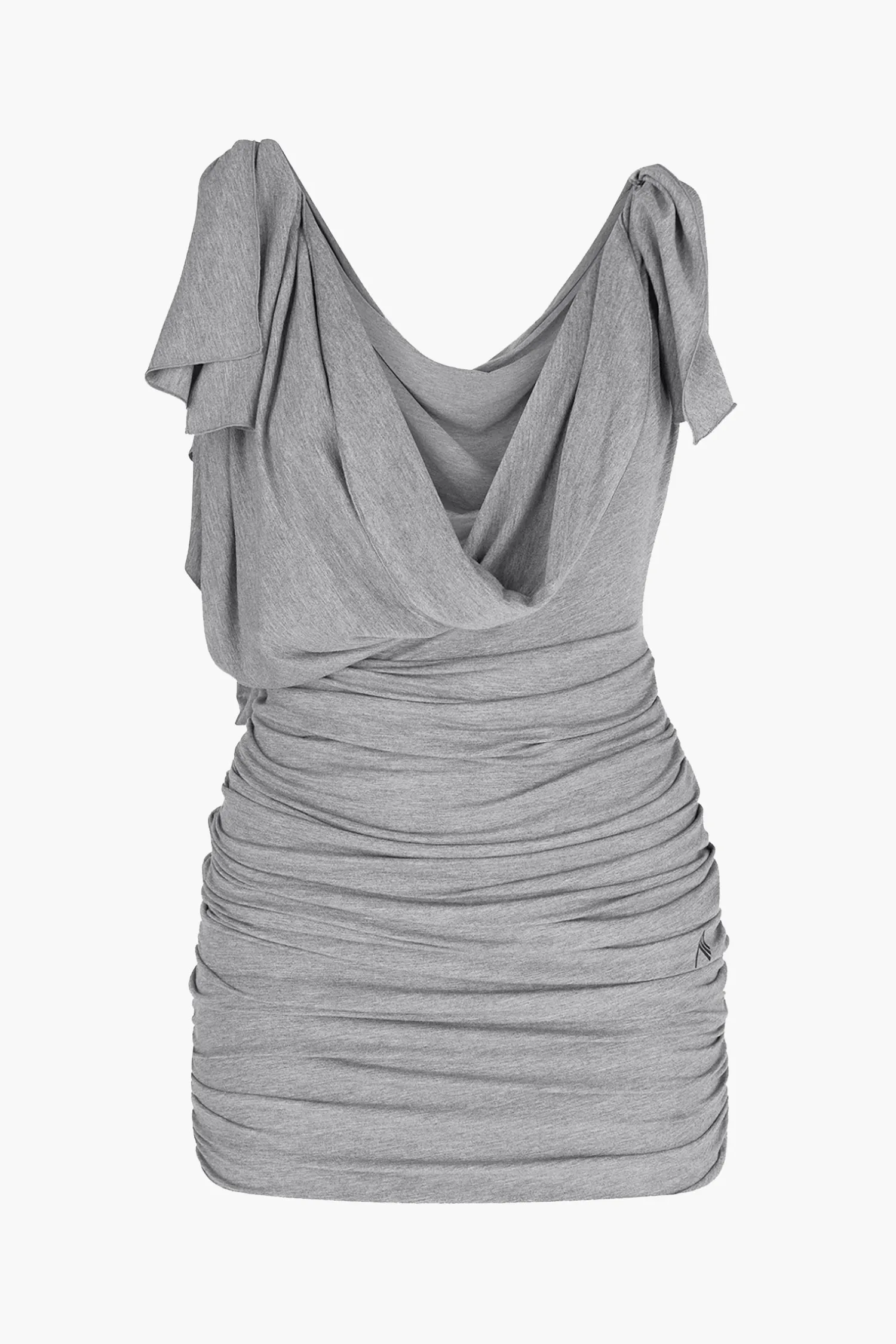 New THE ATTICO MINI DRESS Grey