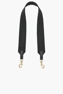 New CHLOÉ HANDBAG STRAP Black