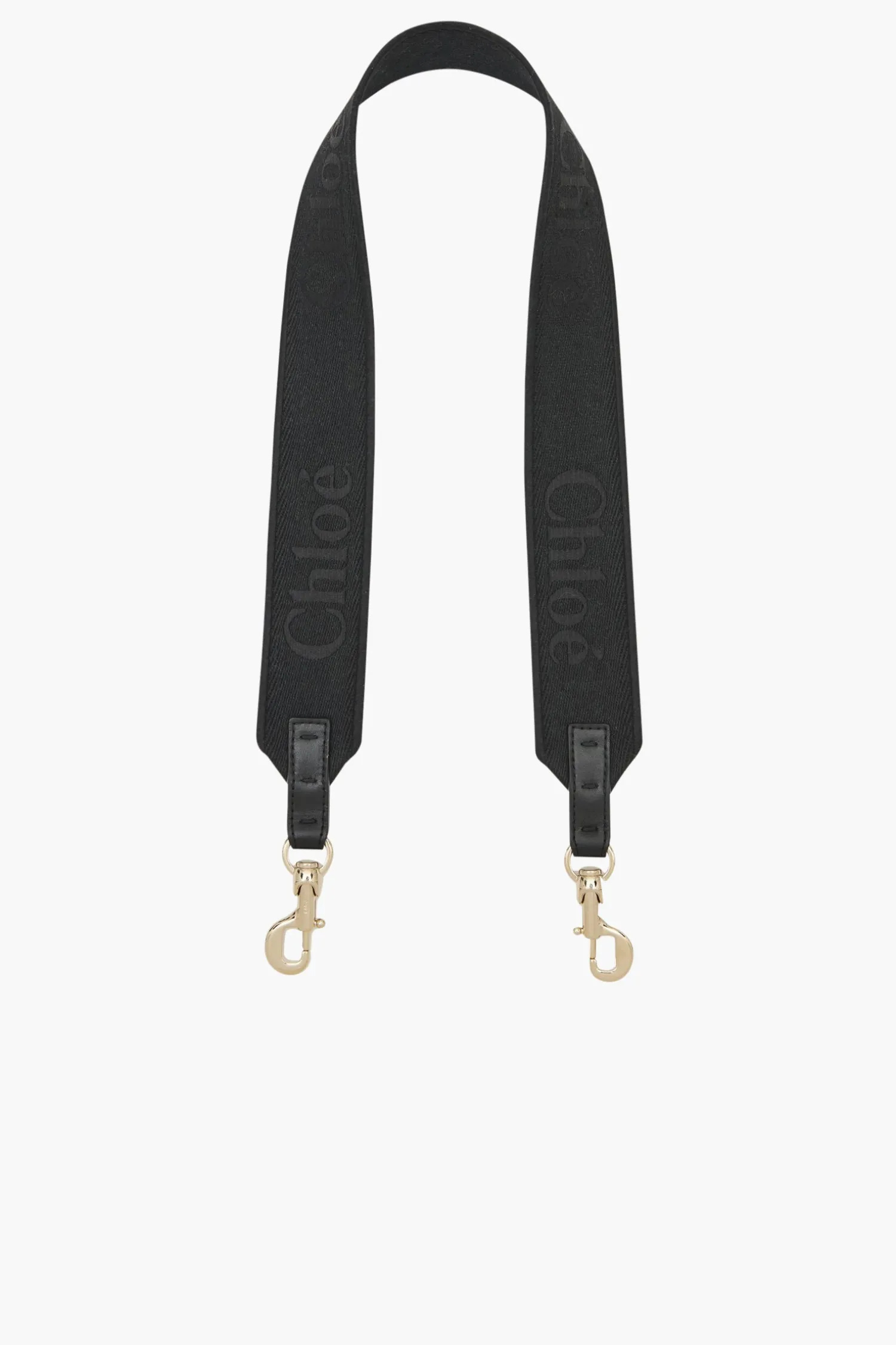 New CHLOÉ HANDBAG STRAP Black