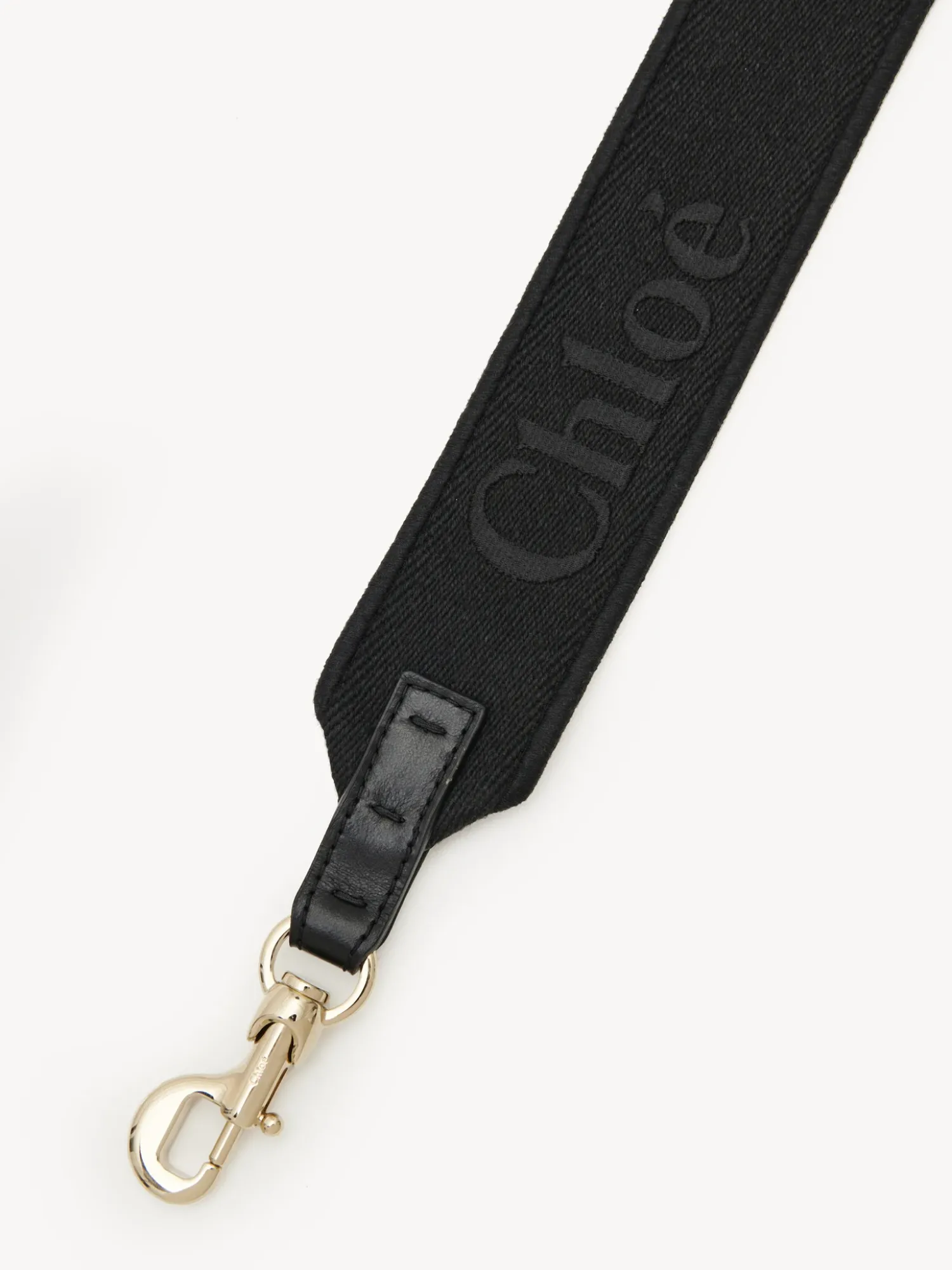 New CHLOÉ HANDBAG STRAP Black