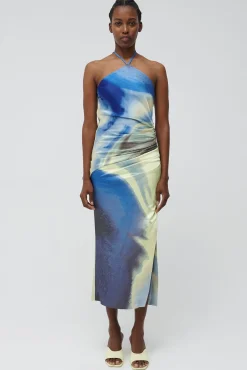 Outlet JONATHAN SIMKHAI HANSEL GOWN MarinaBluePrint