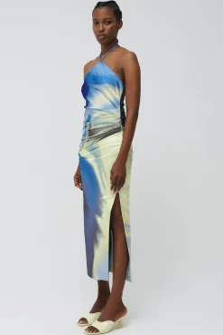 Outlet JONATHAN SIMKHAI HANSEL GOWN MarinaBluePrint