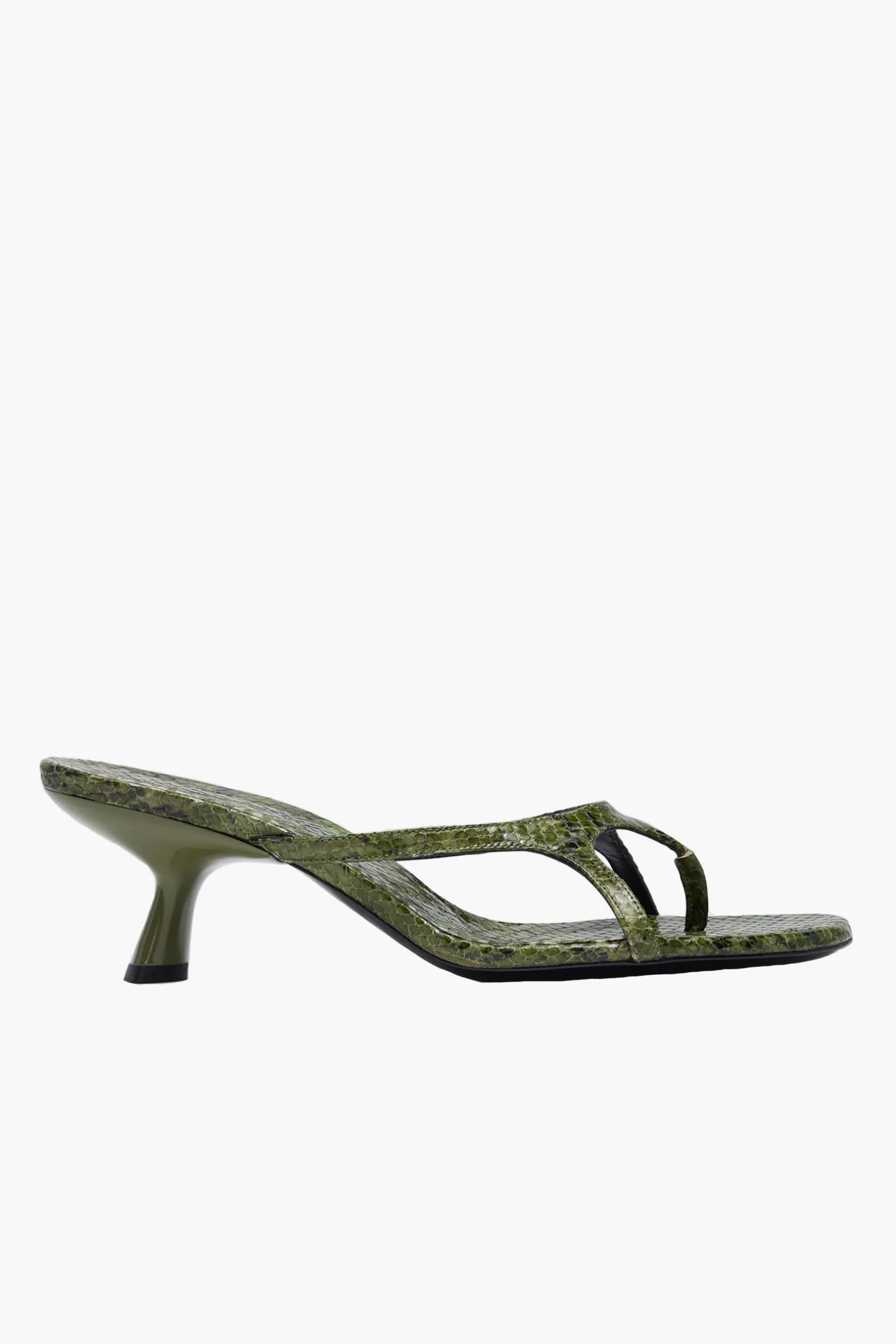 Outlet CHRISTOPHER ESBER HARLOWE TEXTURED MULE Verde