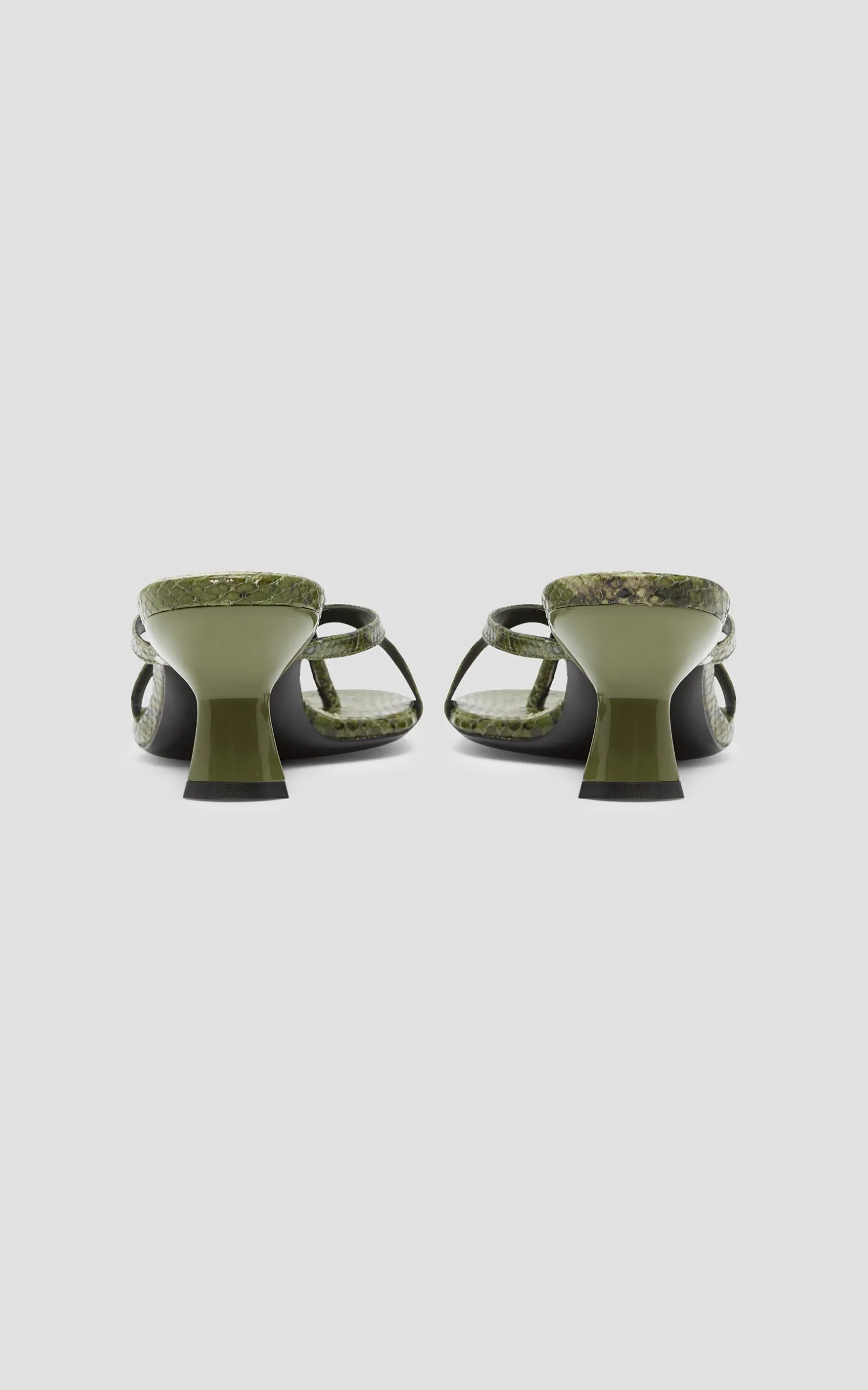 Outlet CHRISTOPHER ESBER HARLOWE TEXTURED MULE Verde