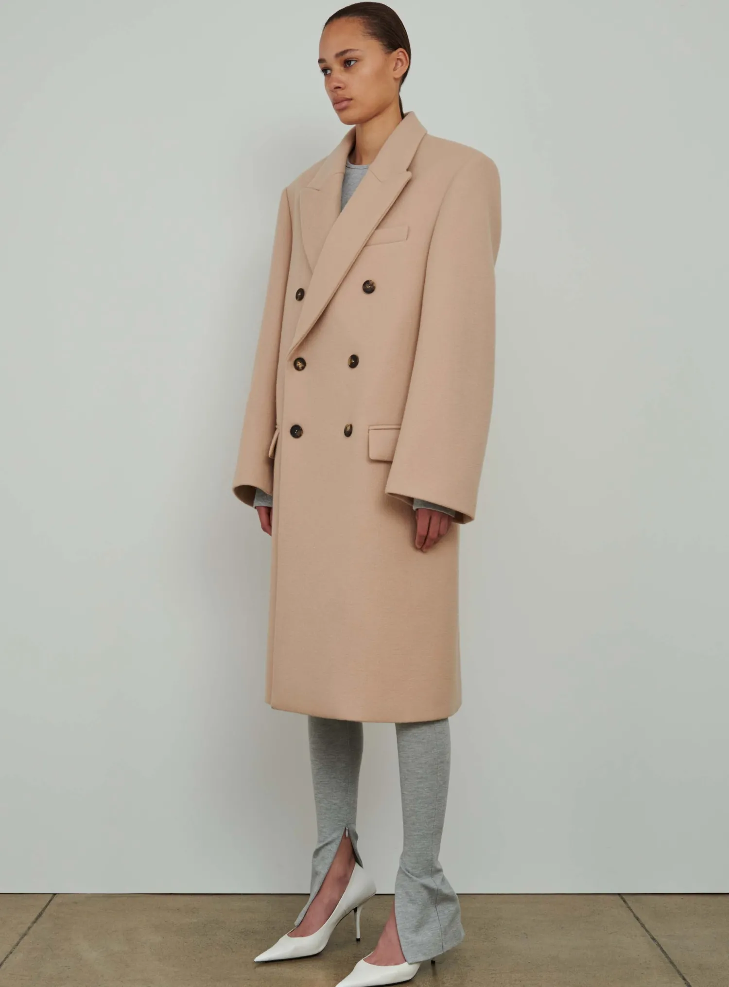 Best Sale WARDROBE.NYC HB COAT Biscuit