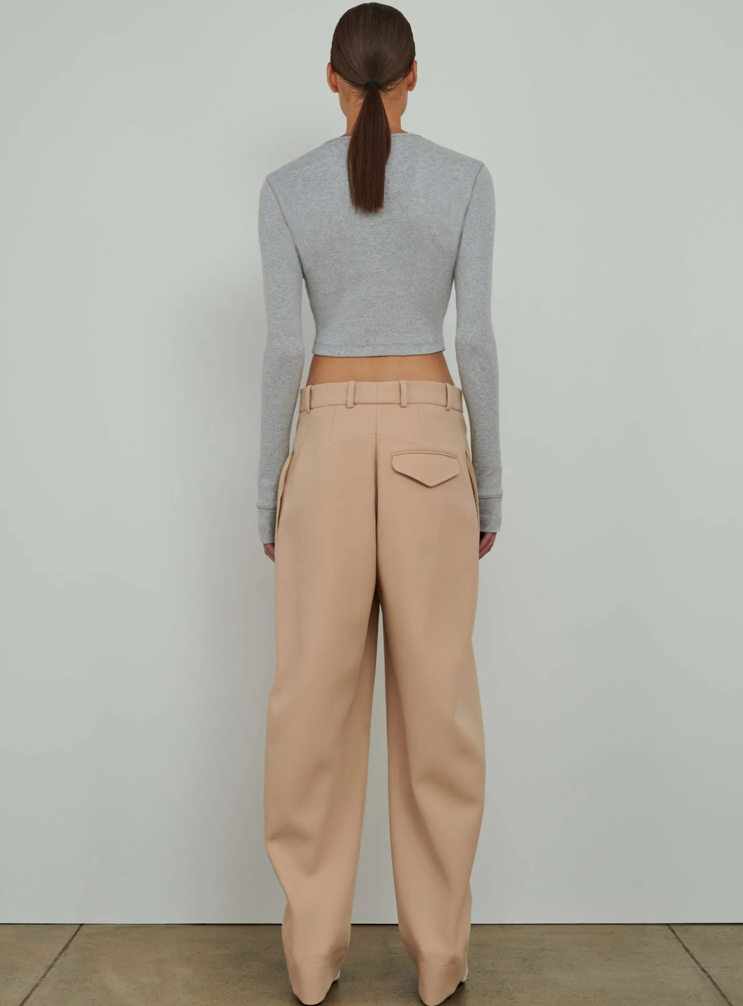 Hot WARDROBE.NYC HB TROUSER Biscuit