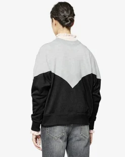 Hot Isabel Marant Étoile HOUSTON SWEATSHIRT FadedBlack