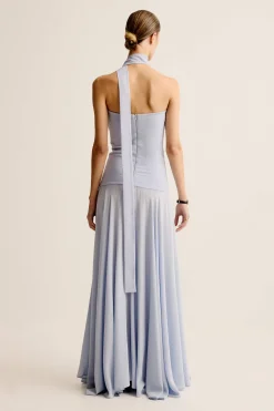 Best ESSE ILLI STRAPLESS DRESS AgateBlue