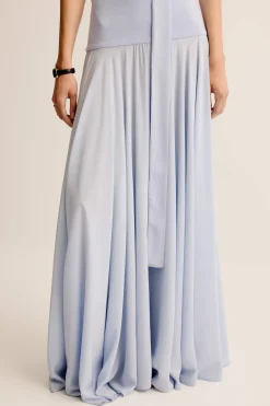 Best ESSE ILLI STRAPLESS DRESS AgateBlue