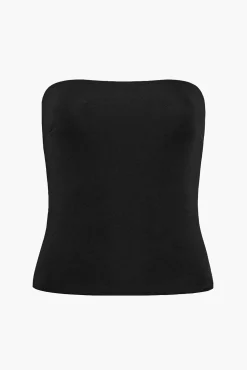 Cheap ESSE ILLI STRAPLESS TOP Black