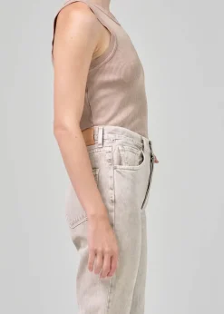 Cheap CITIZENS OF HUMANITY ISABEL RIB TANK SandAtlas
