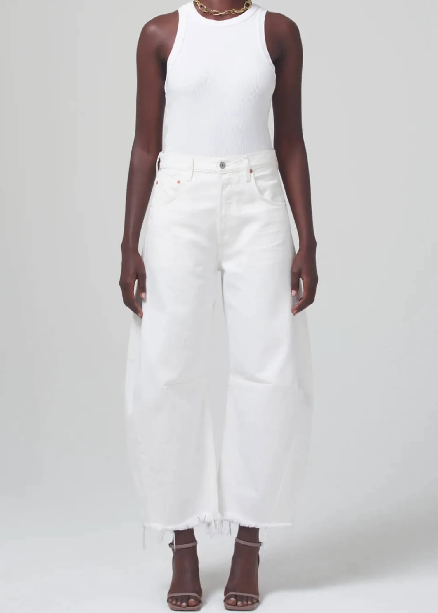Best CITIZENS OF HUMANITY ISABEL RIB TANK White