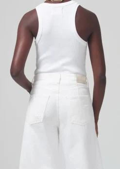 Best CITIZENS OF HUMANITY ISABEL RIB TANK White