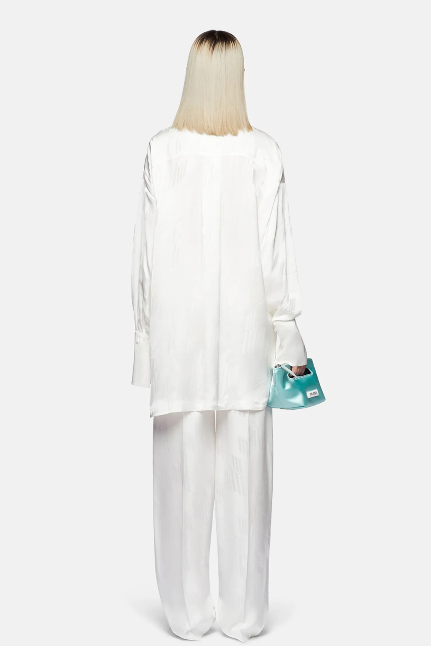 New THE ATTICO JAGGER LONG PANTS Milk