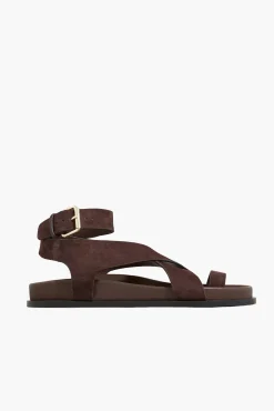 Fashion A.EMERY JALEN SANDAL WalnutSuede