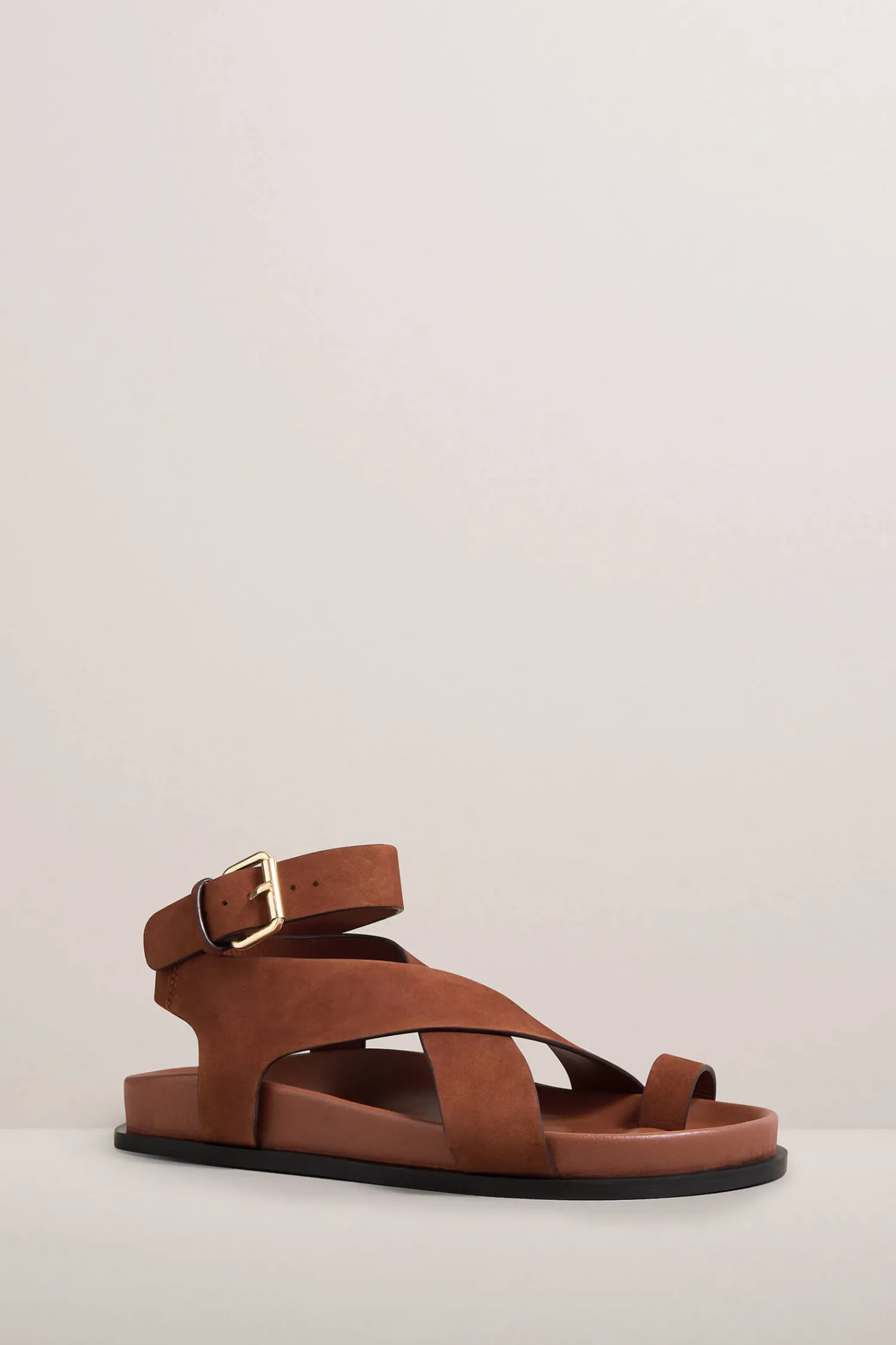 New A.EMERY JALEN SANDAL SiennaSuede