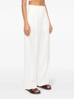 Discount GOLDEN GOOSE JOURNEY W'S PLEATED FLAVIA PANT ArcticWhite
