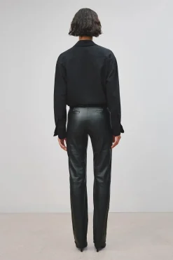 Cheap NILI LOTAN JULIEN SHIRT Midnight