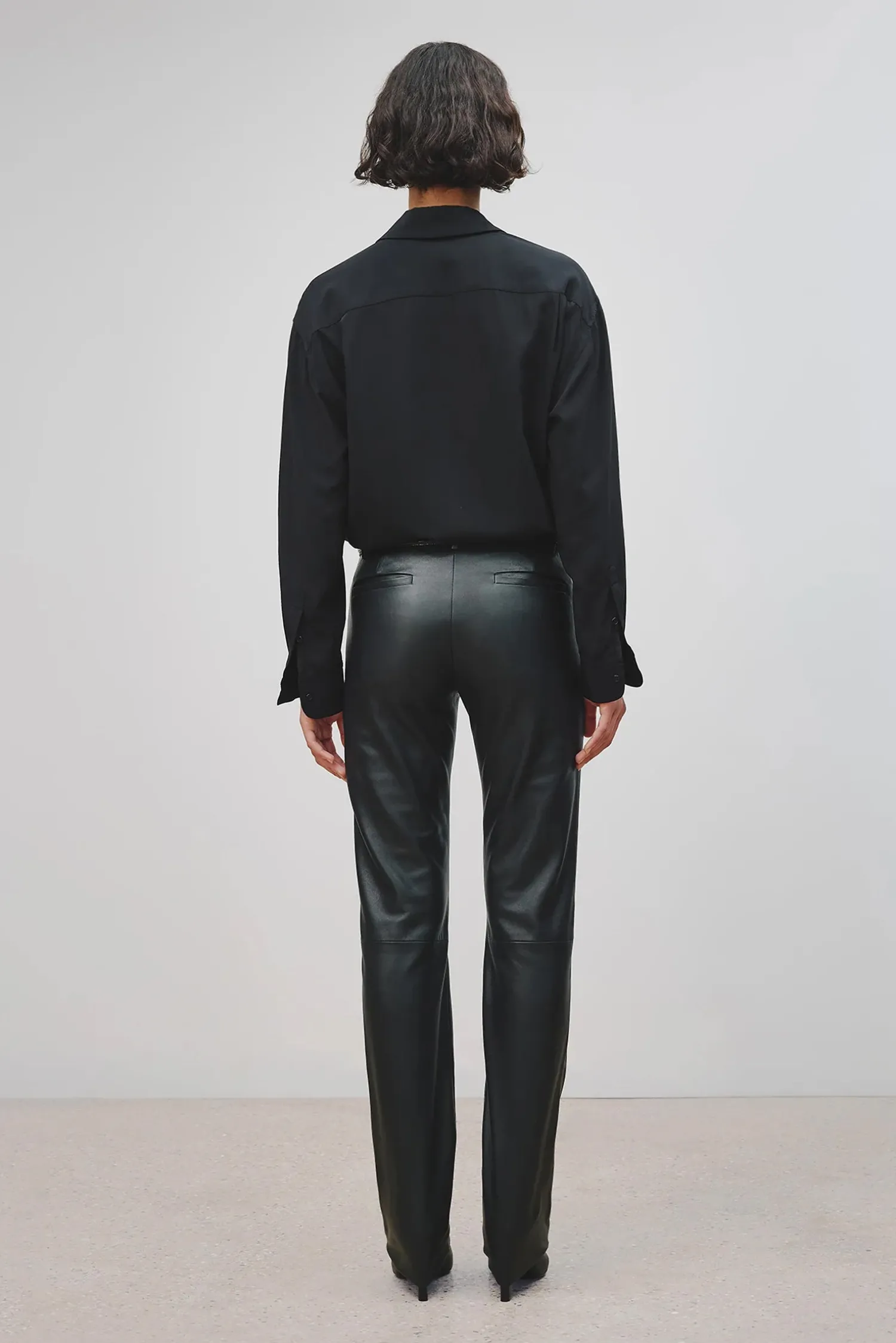 Cheap NILI LOTAN JULIEN SHIRT Midnight