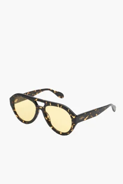 Cheap EDERA EYEWEAR JULIET SUNGLASSES Tortoise/Yellow
