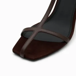 Online NEOUS JUMEL LEATHER SANDALS DarkChocolate