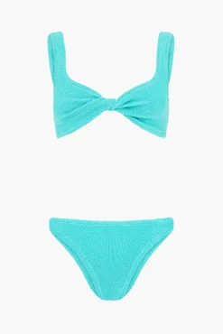 Best Sale HUNZA G JUNO BIKINI Aqua