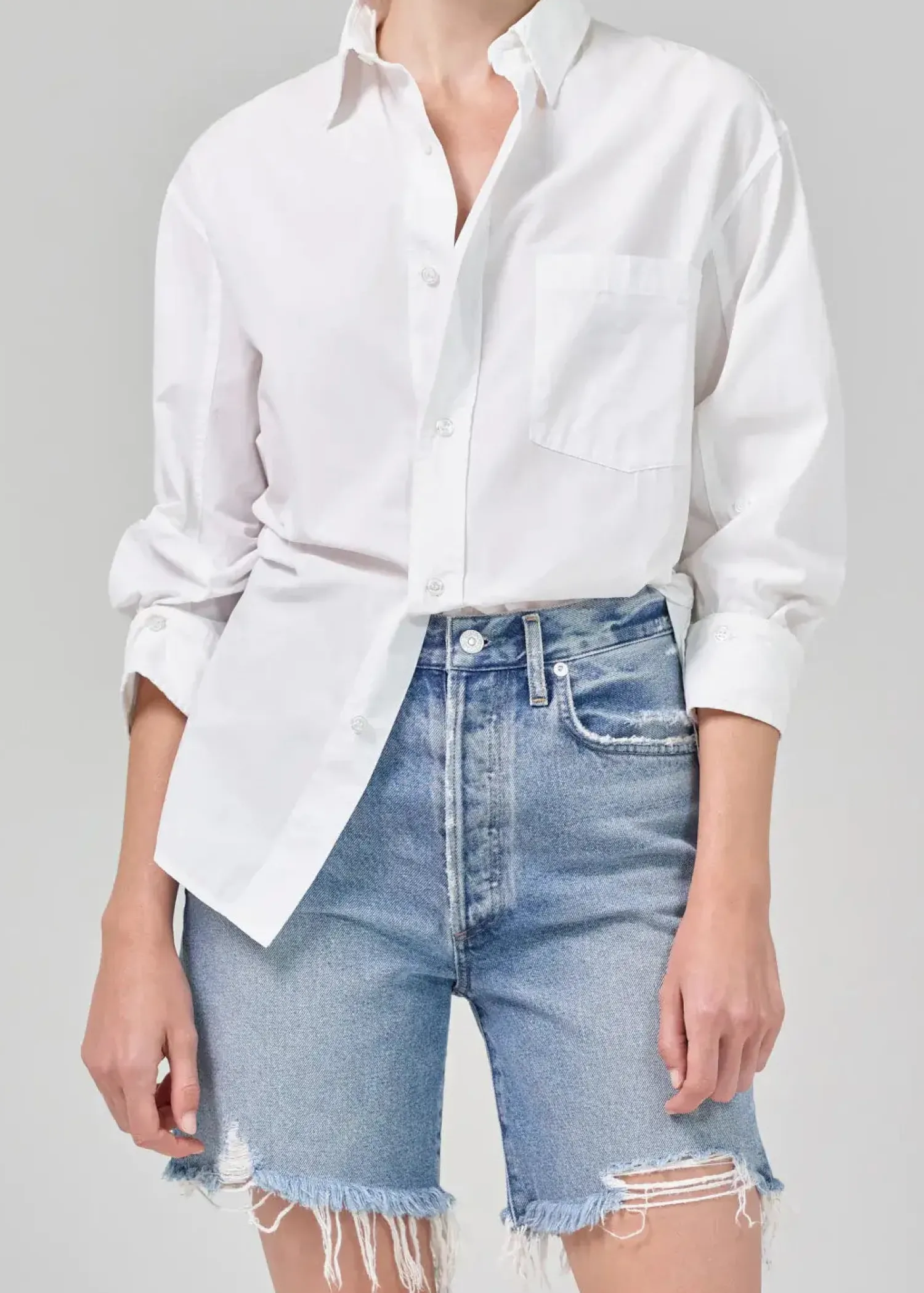 Online CITIZENS OF HUMANITY KAYLA SHIRT OpticWhite