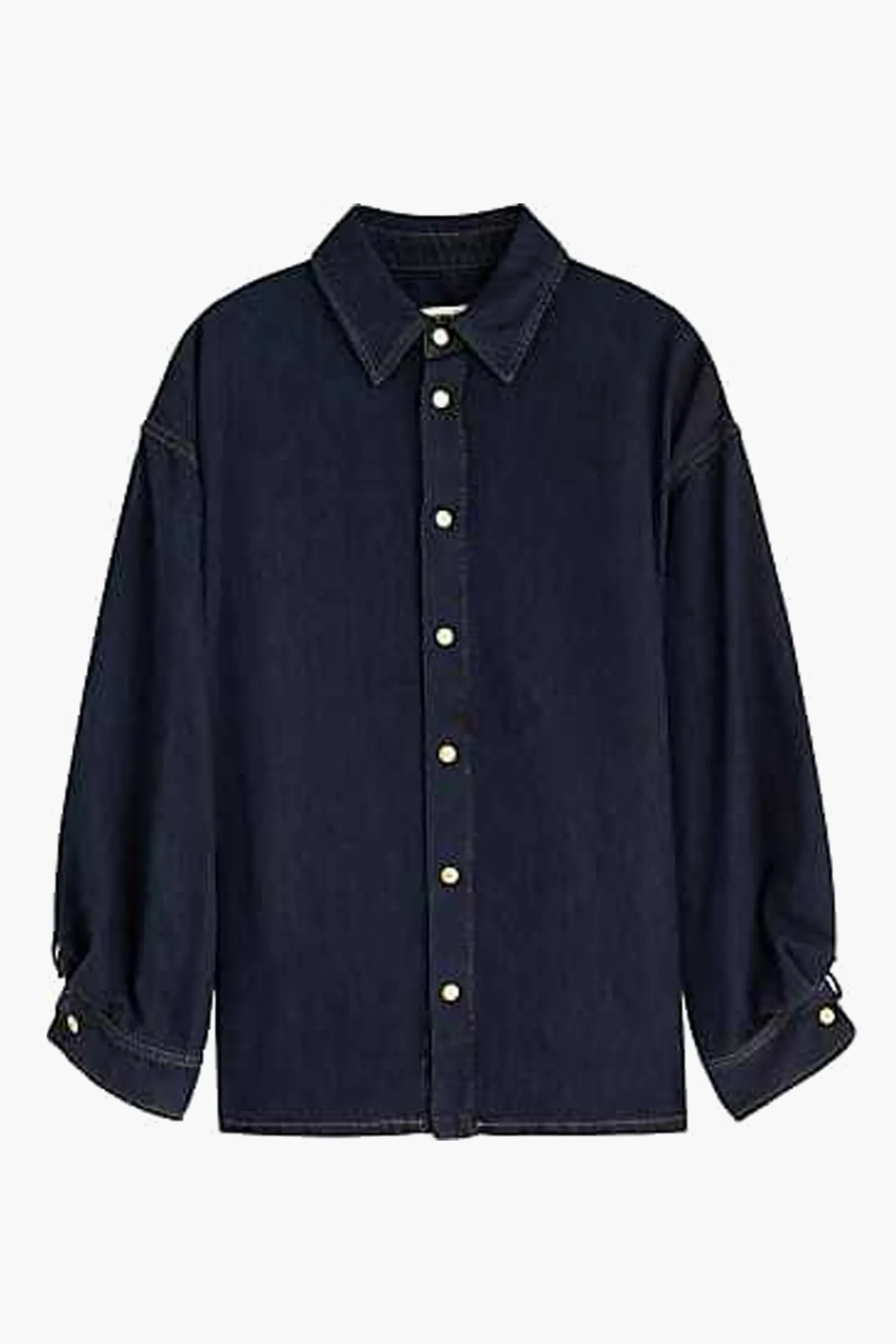 Best DARKPARK KEANU - TENCEL ROUCHE SHIRT