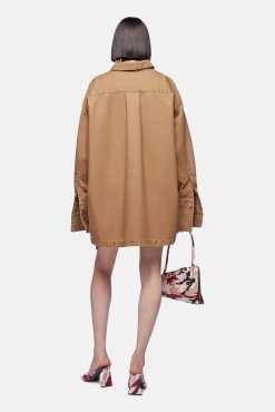 Flash Sale THE ATTICO KHAKI SHORT COAT