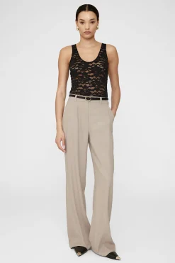 Discount ANINE BING KLINE TROUSER SandBeige