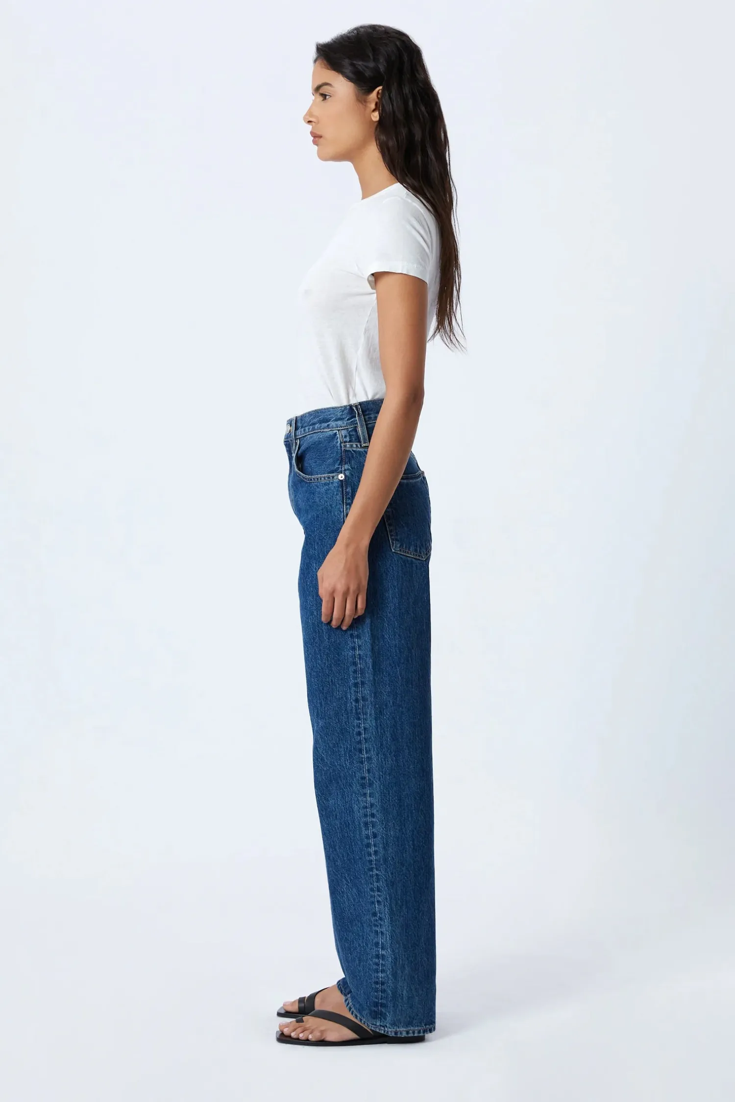 Clearance SLVRLAKE KOKO HIGH RISE RELAXED JEAN Claremont