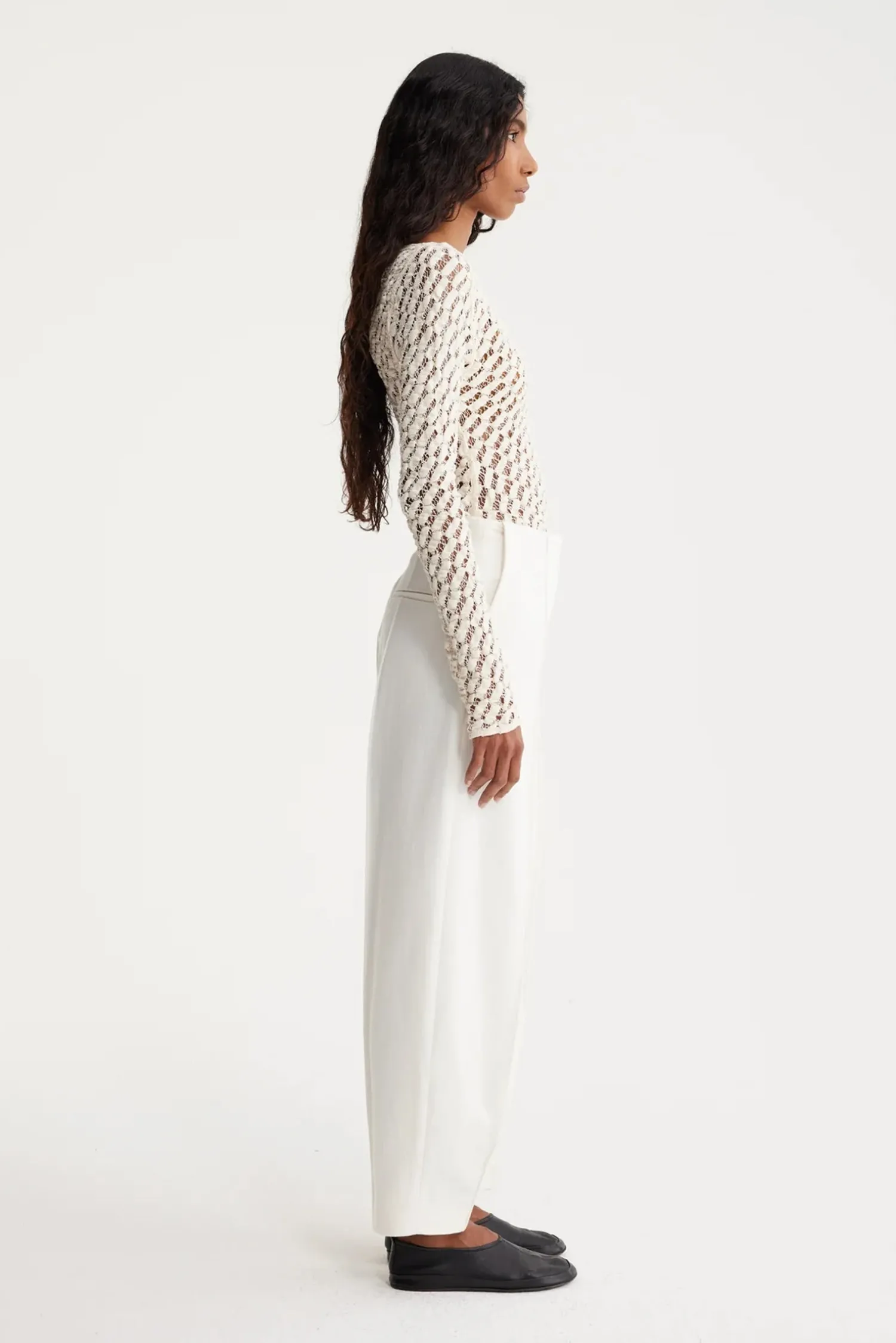 Online RÓHE LACE BOAT NECK TOP