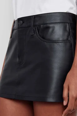 Cheap WARDROBE.NYC LEATHER MICRO MINI SKIRT Black