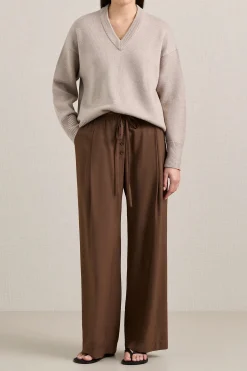Flash Sale A.EMERY LEWIS KNIT AlmondMelange