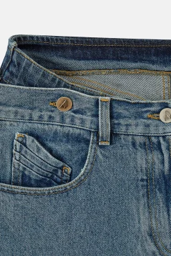 Clearance THE ATTICO LIGHT BLUE LONG PANTS LightBlueDenim
