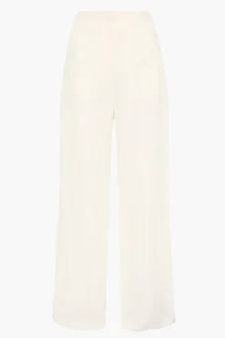 Online ST. AGNI LINEN WIDE LEG PANTS Ivory
