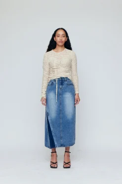 Online WYNN HAMLYN LOLA LACE TOP IvoryLace