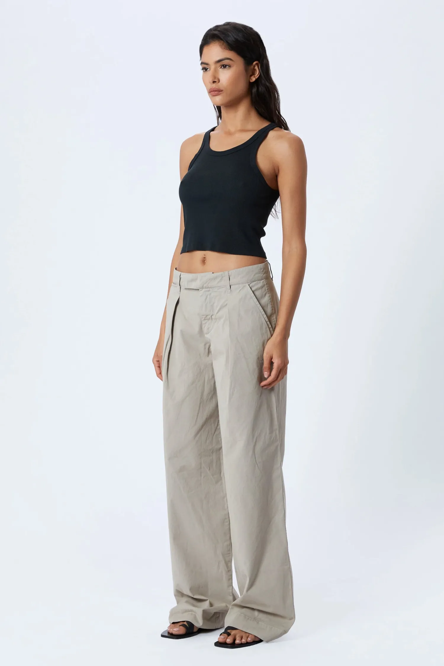 New SLVRLAKE LOLA PLEAT PANT