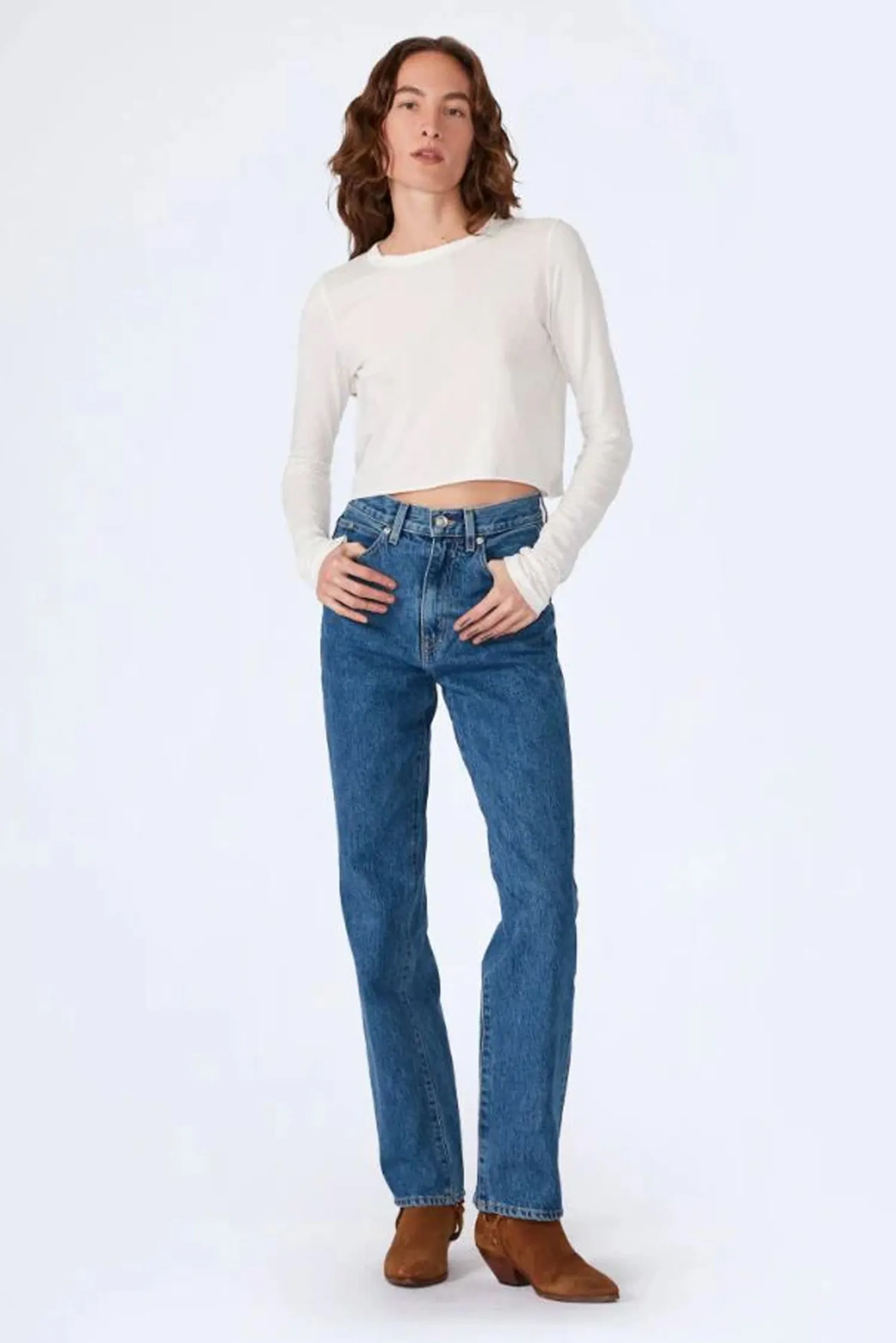 Flash Sale SLVRLAKE LONDON HIGH RISE STRAIGHT LEG JEAN
