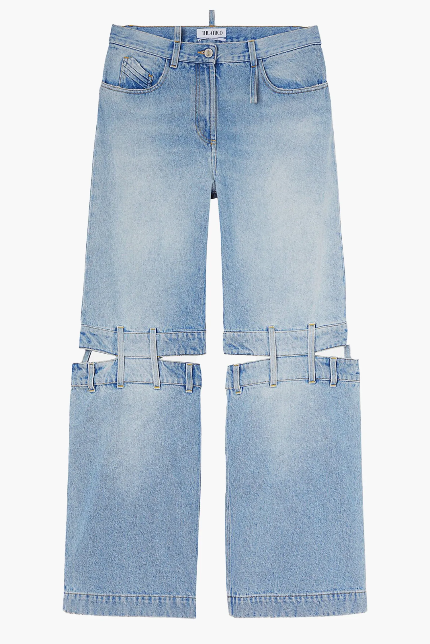 Clearance THE ATTICO LONG PANTS SkyBlue